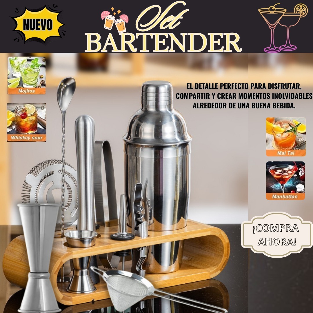 Miniatura 3 de KIT BARMANLUX🍹🥂